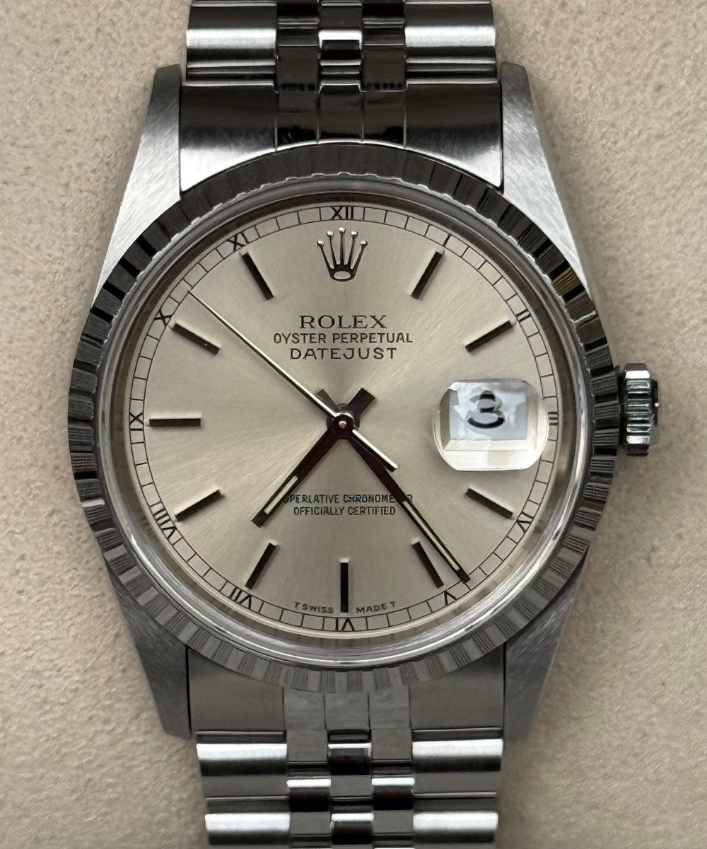Rolex Datejust 36 - 16220 - 36 mm - Silber