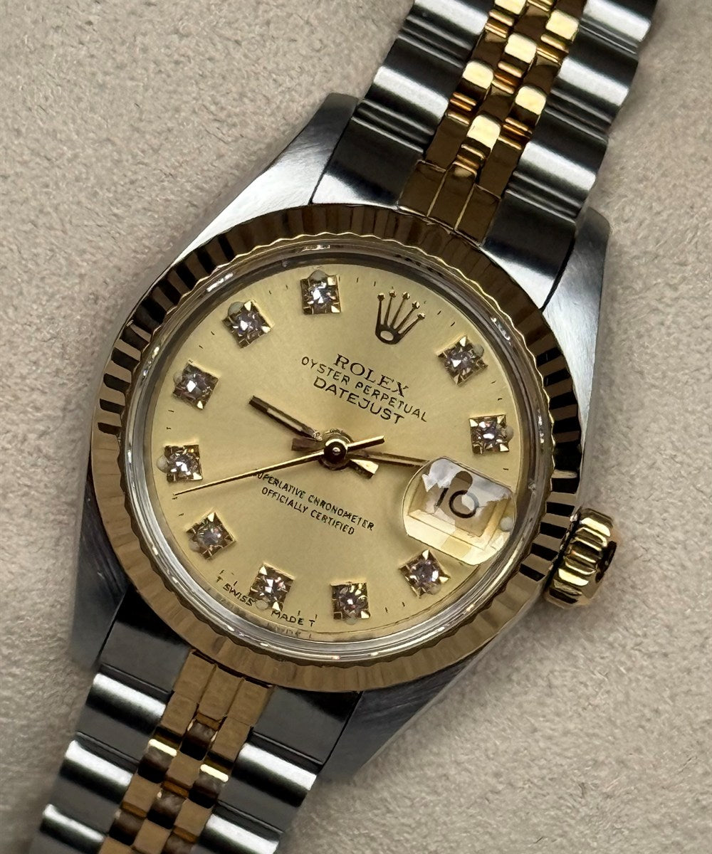 Rolex Lady-Datejust - 69173 - 26 mm - Gold