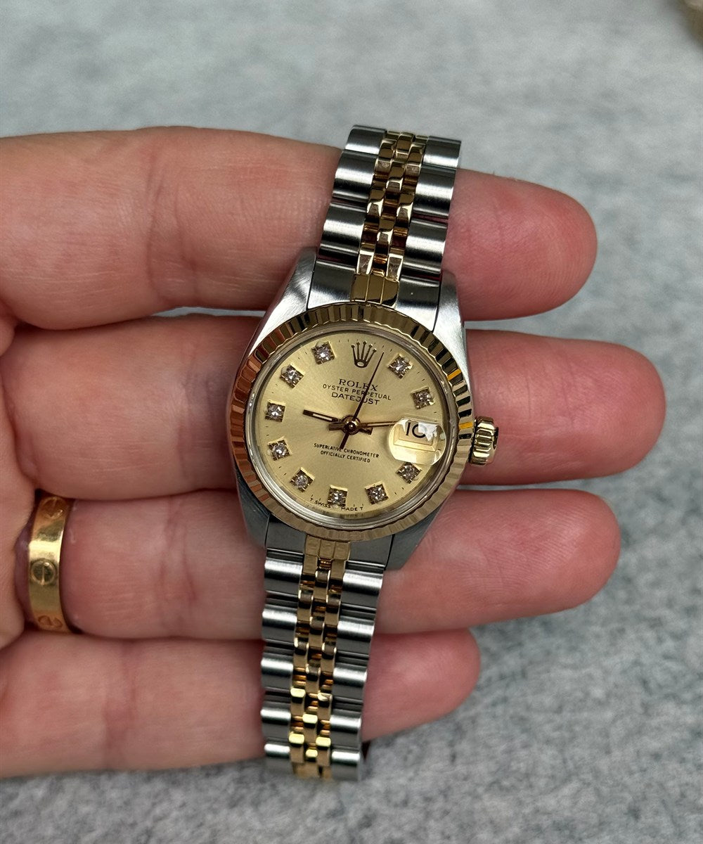 Rolex Lady-Datejust - 69173 - 26 mm - Gold
