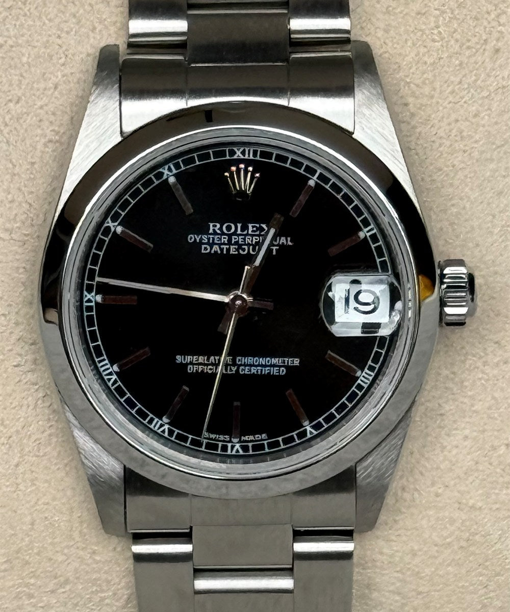 Rolex Datejust 31 - 68240 - 31 mm - Schwarz