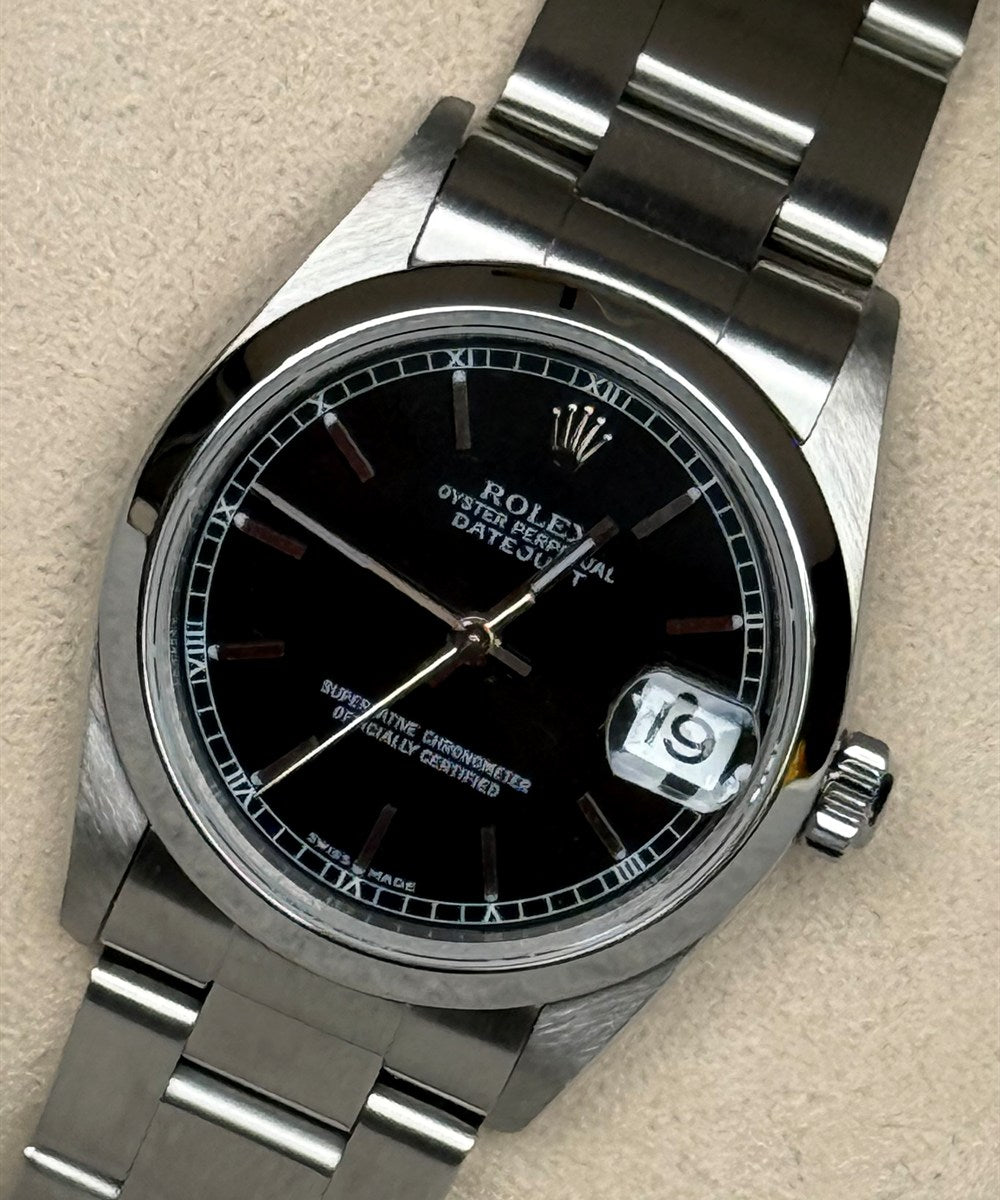 Rolex Datejust 31 - 68240 - 31 mm - Schwarz