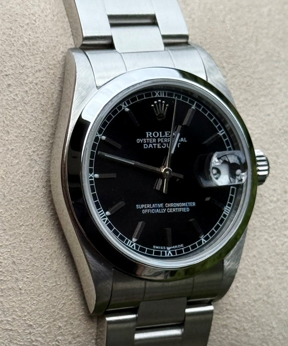 Rolex Datejust 31 - 68240 - 31 mm - Schwarz