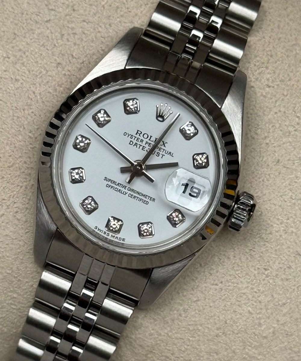 Rolex Lady-Datejust - 79174 - 26 mm - Silber