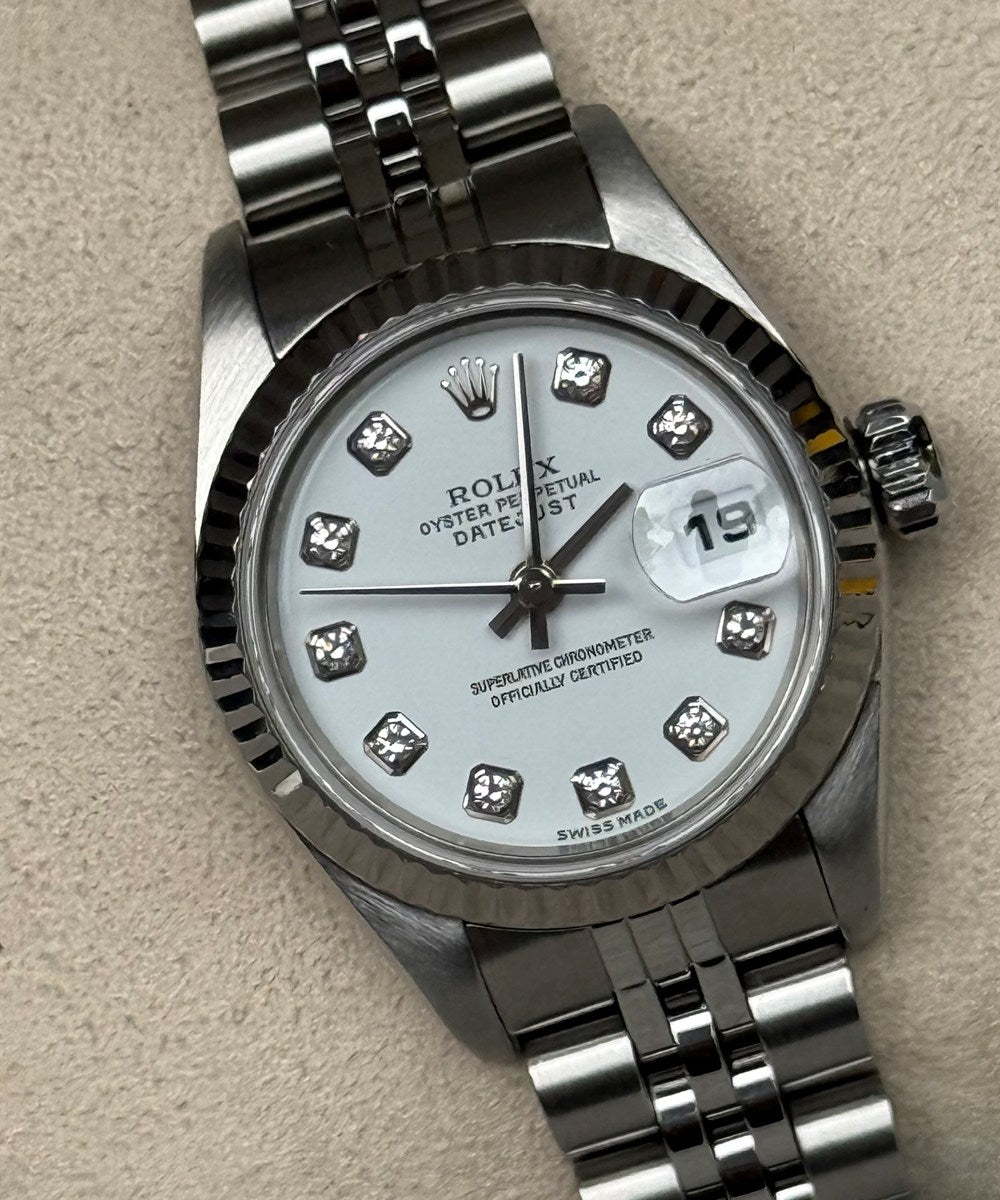 Rolex Lady-Datejust - 79174 - 26 mm - Silber