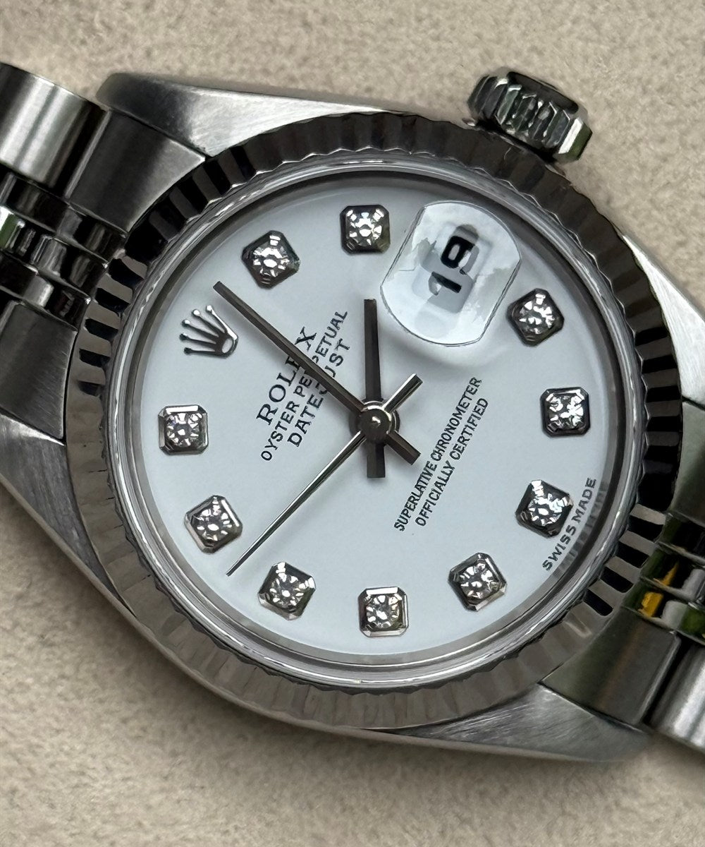 Rolex Lady-Datejust - 79174 - 26 mm - Silber