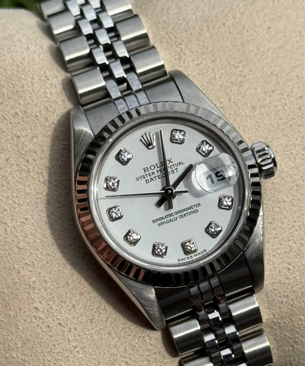 Rolex Lady-Datejust - 79174 - 26 mm - Silber