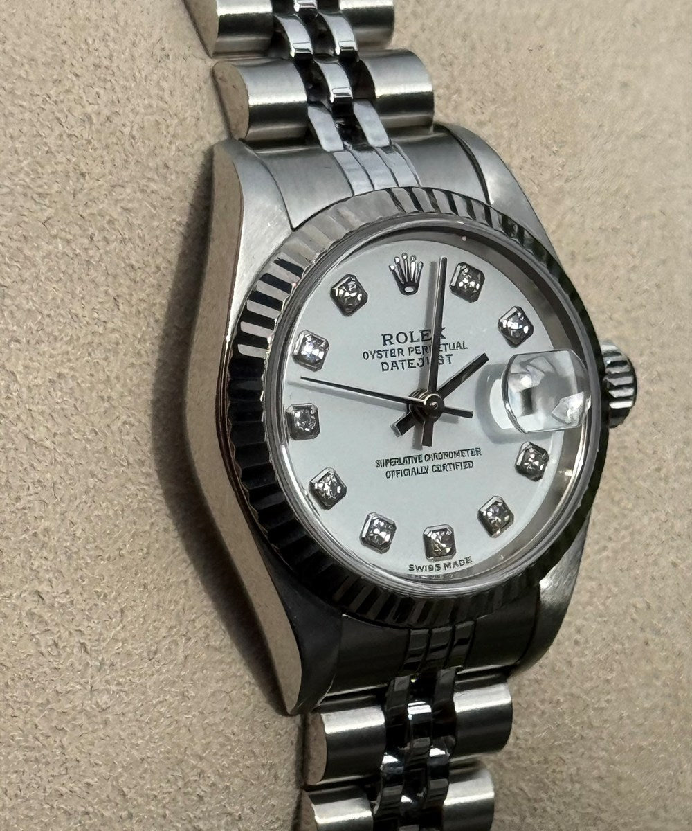 Rolex Lady-Datejust - 79174 - 26 mm - Silber