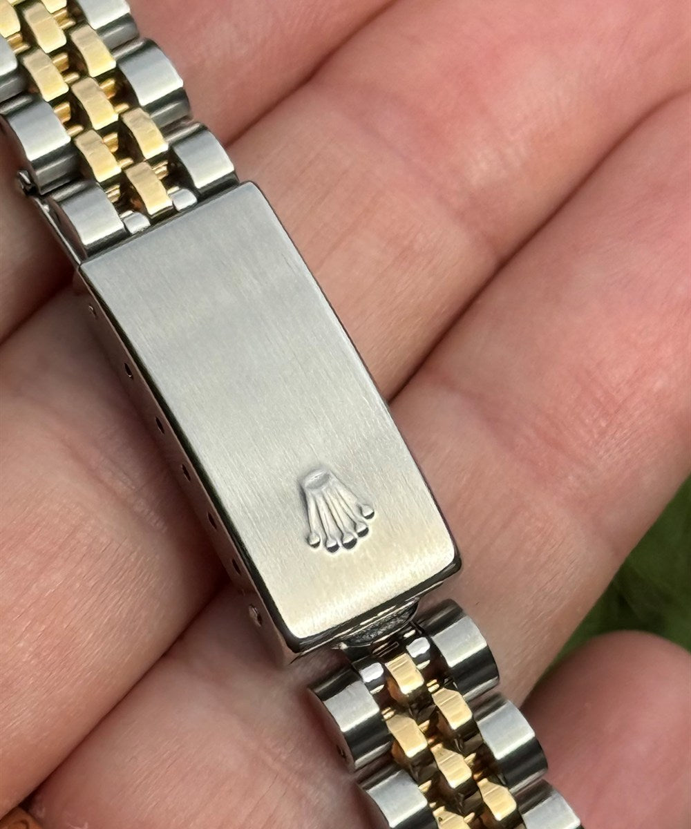 Rolex Lady-Datejust - 79173 - 26 mm - Champagnerfarben