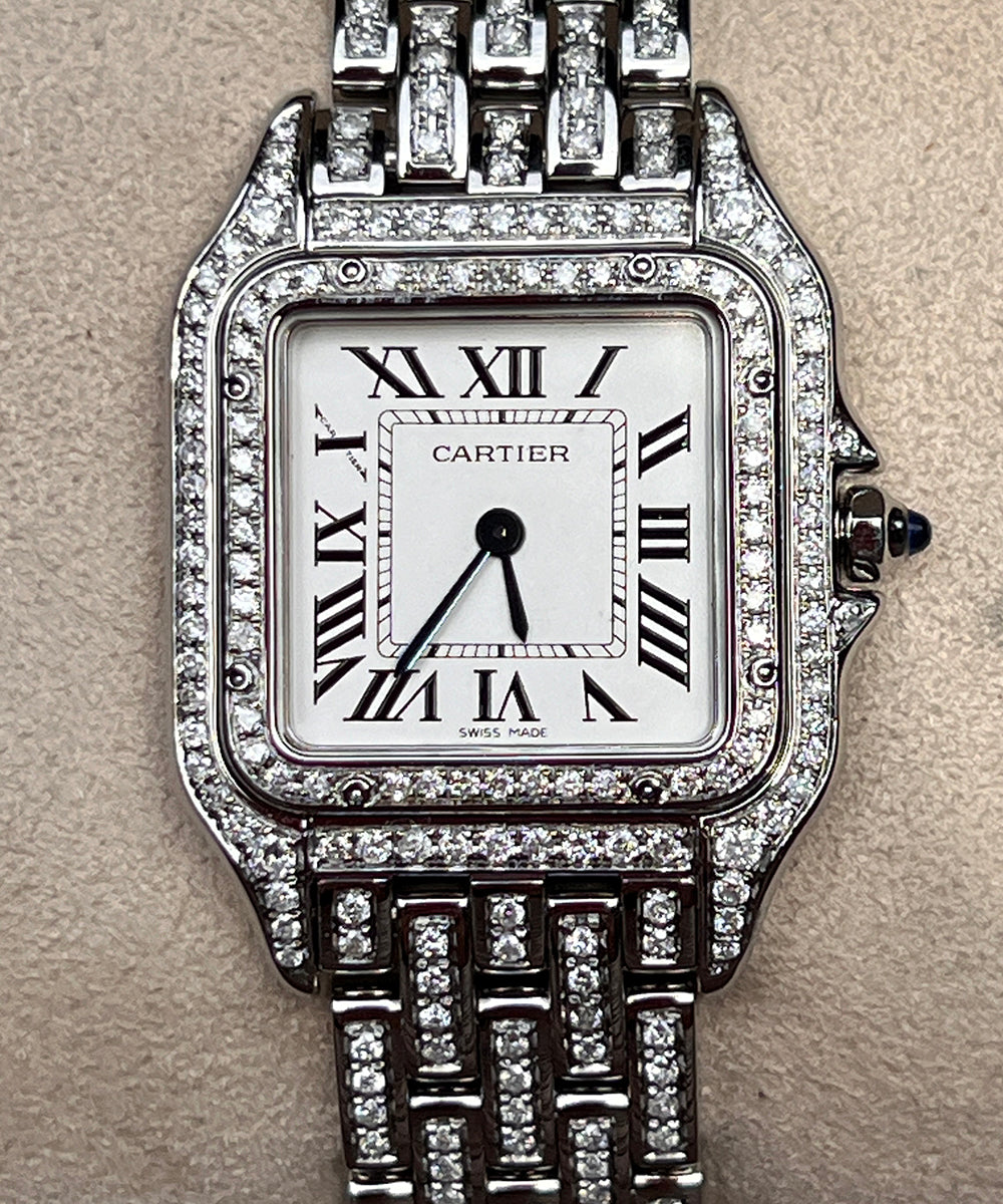 Cartier - Panthère - WSPN0007 (Iced Out) - 27 x 37 mm