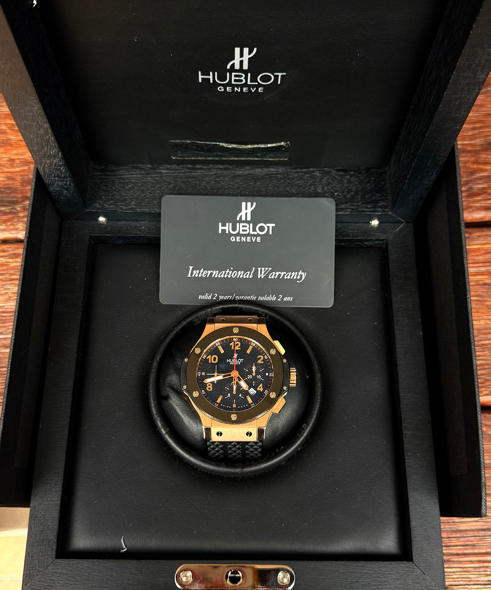 Hublot Big Bang 44 mm - 301.PB.131.RX Automatik 2007 Roségold Sehr gut
