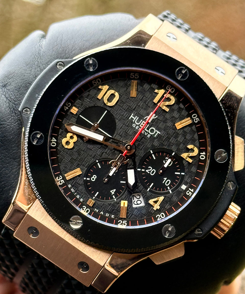 Hublot Big Bang 44 mm - 301.PB.131.RX Automatik 2007 Roségold Sehr gut