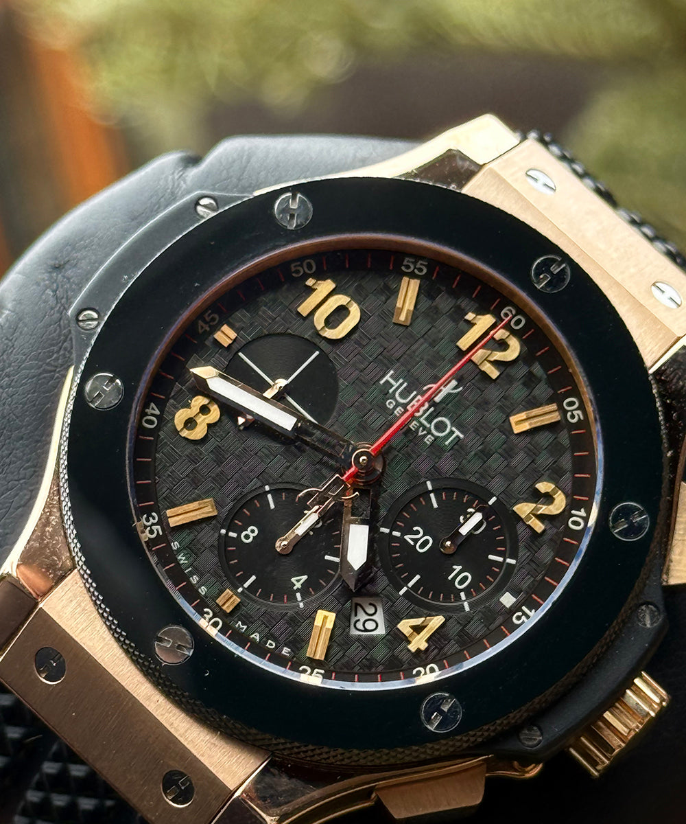 Hublot Big Bang 44 mm - 301.PB.131.RX Automatik 2007 Roségold Sehr gut