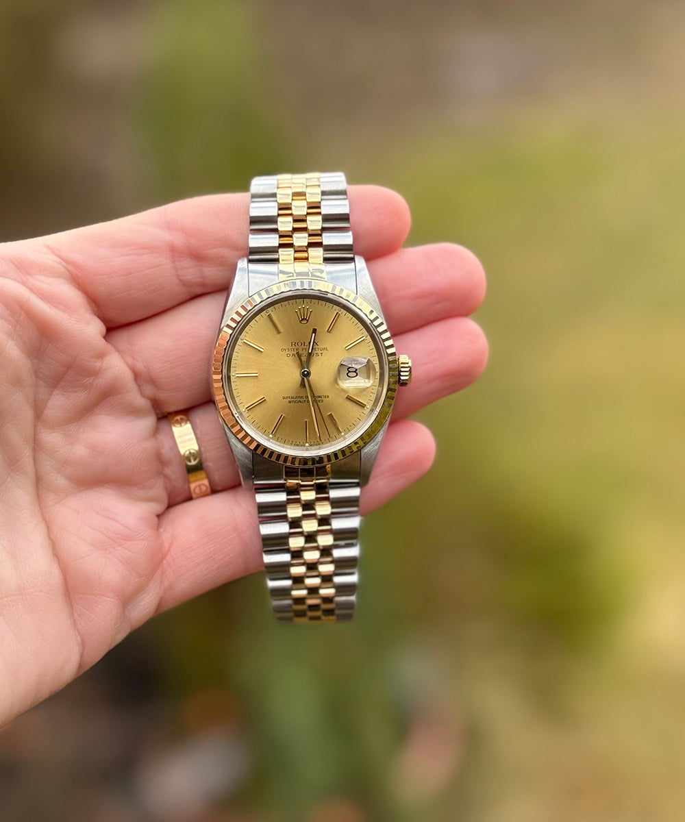 Rolex Datejust 36 - 16233 - Top condition no stretch perfect example!