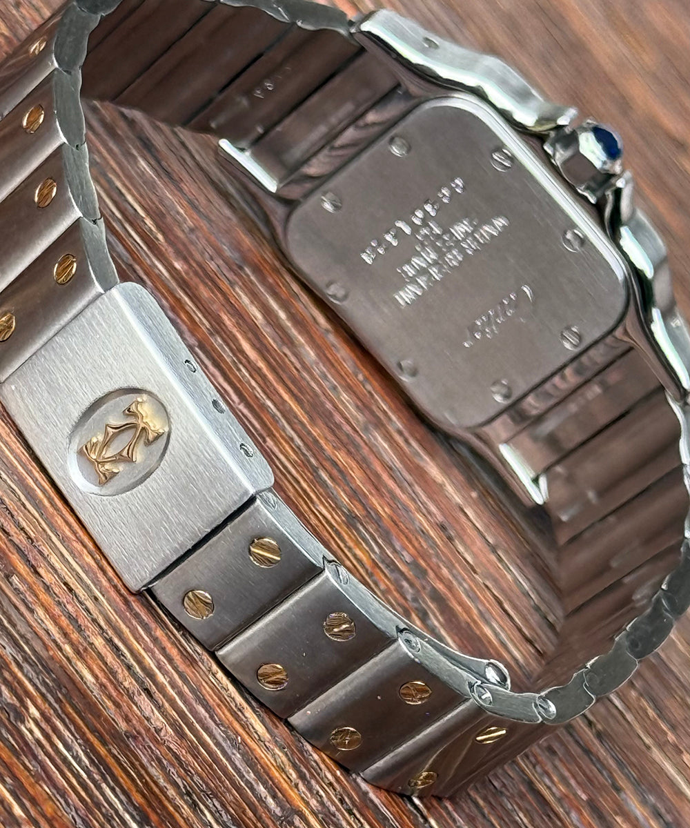 Cartier Santos Galbée - 1567 - Fullset Box + papers - excellent condition