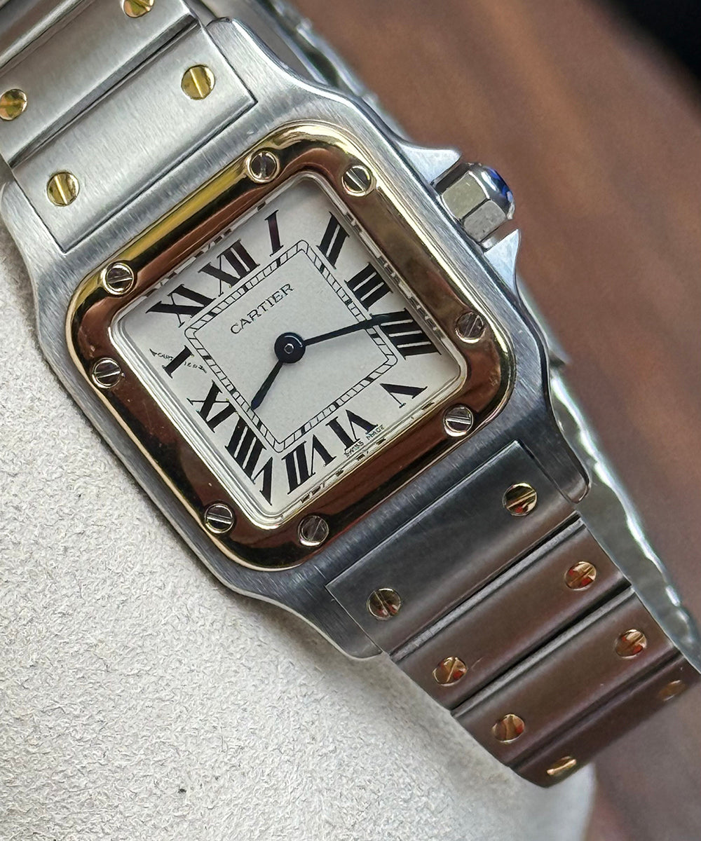 Cartier Santos Galbée - 1567 - Fullset Box + papers - excellent condition