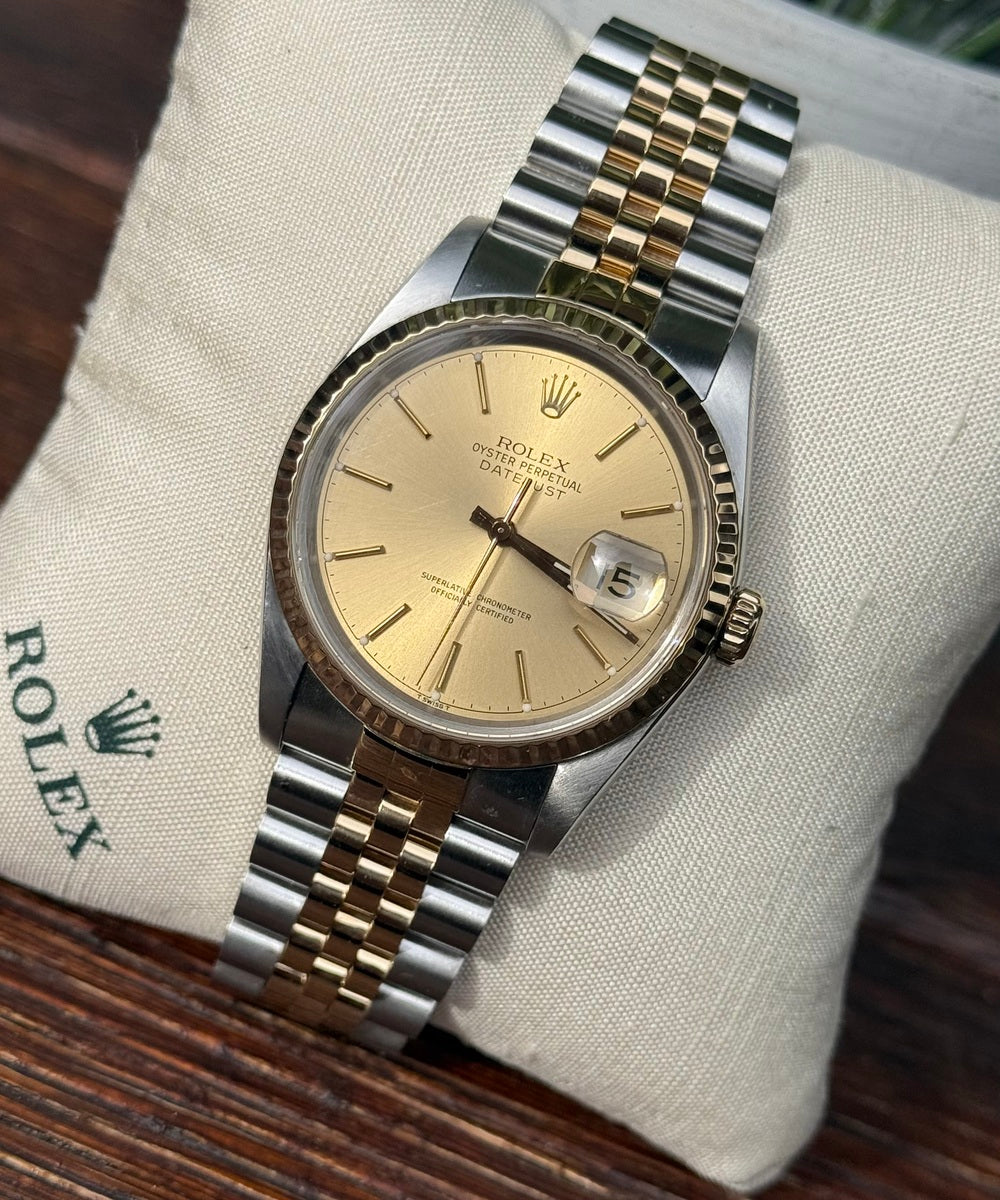 Rolex Datejust 36 16233 - Fullset LC 100 German Papers - Top Condition