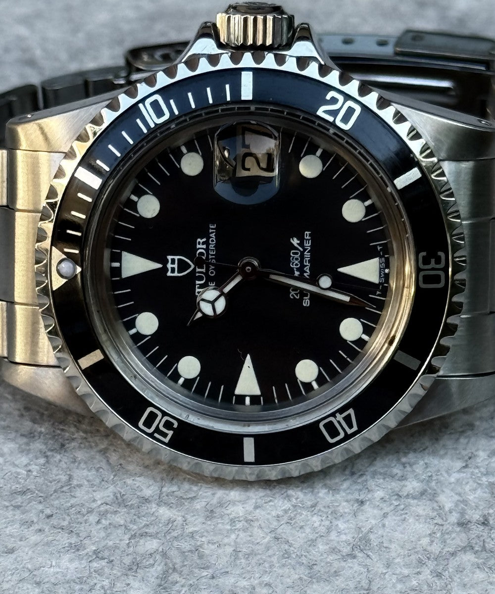 Tudor Submariner - 76100 - 40 mm - Schwarz