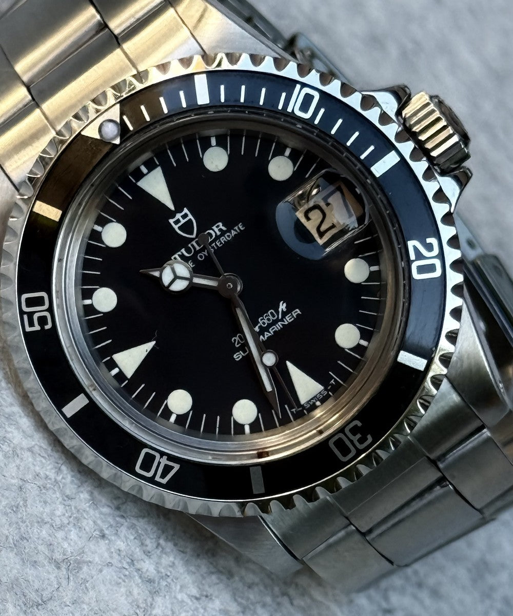 Tudor Submariner - 76100 - 40 mm - Schwarz