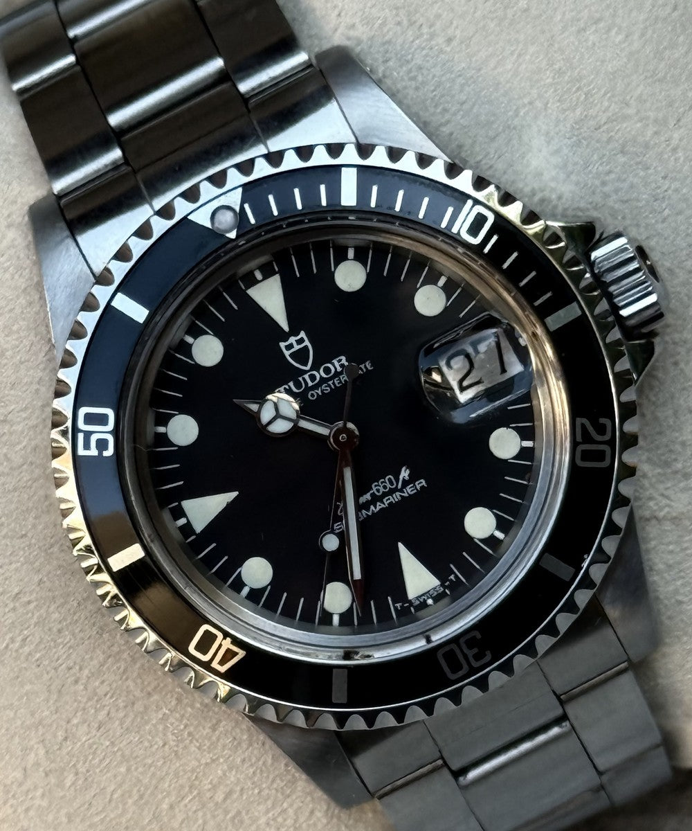 Tudor Submariner - 76100 - 40 mm - Schwarz
