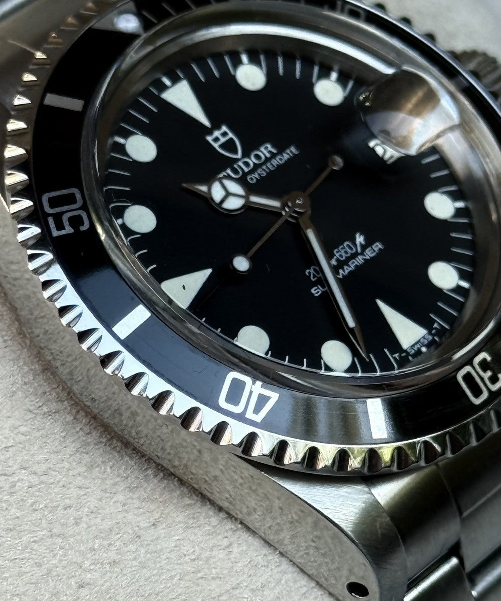Tudor Submariner - 76100 - 40 mm - Schwarz