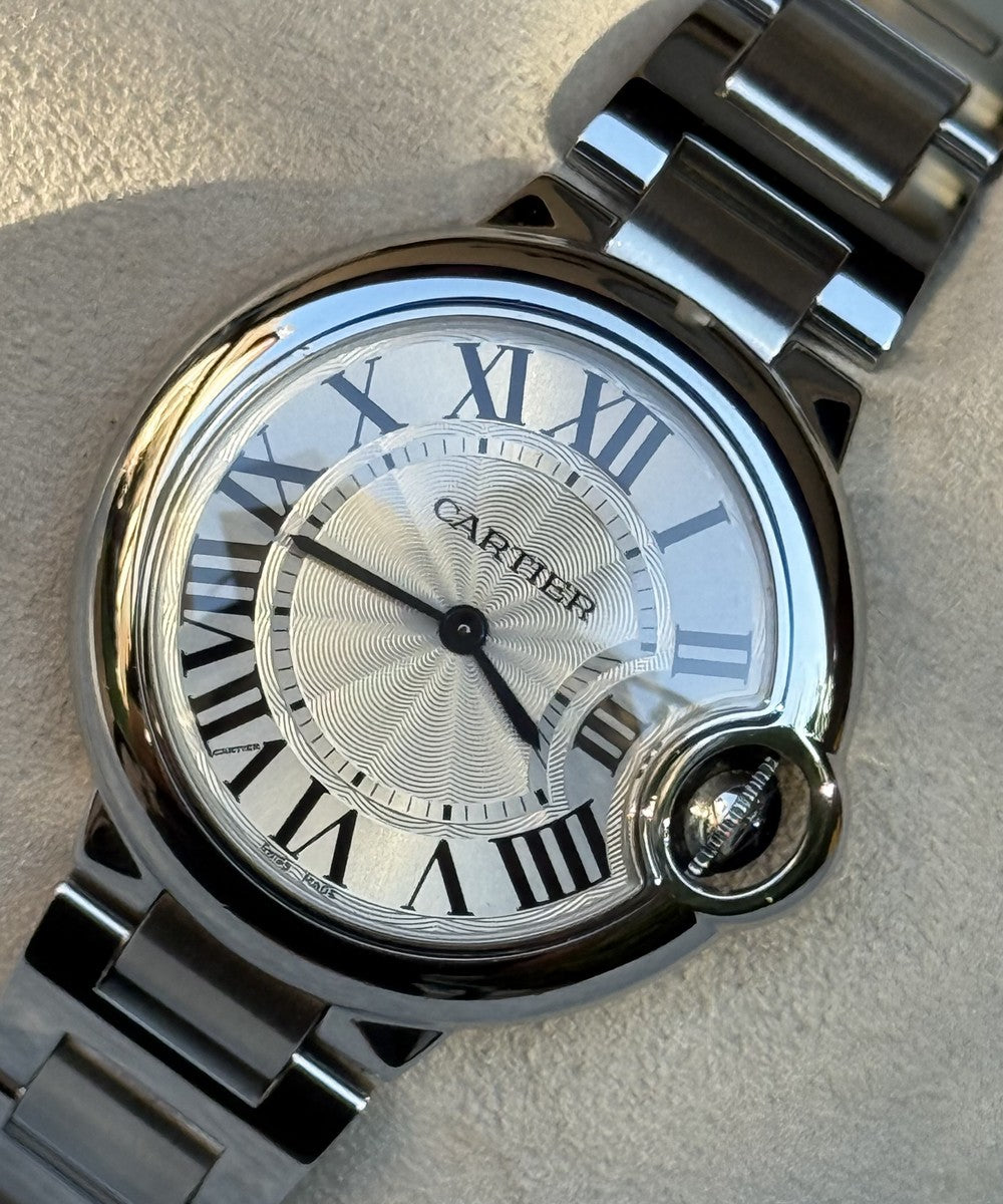 Cartier Ballon Bleu - W6920084 - 33 mm - Silber