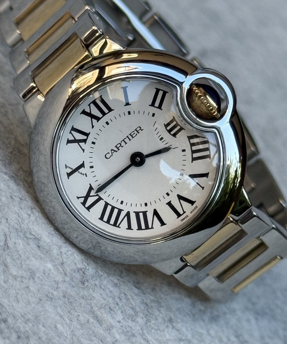 Cartier Ballon Bleu - W69007Z3 - 28 mm - Silber
