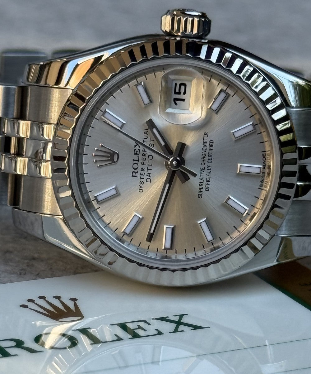 Rolex Lady-Datejust - 179174 - 26 mm - Silber
