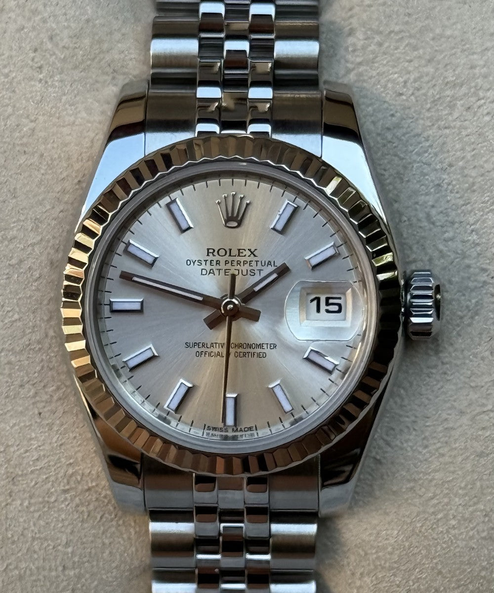 Rolex Lady-Datejust - 179174 - 26 mm - Silber