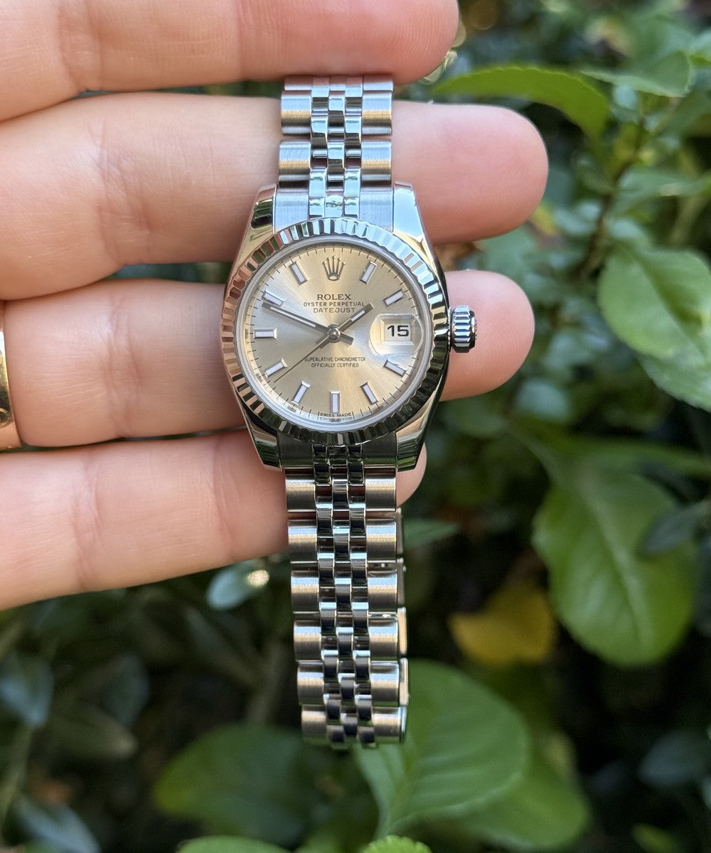 Rolex Lady-Datejust - 179174 - 26 mm - Silber