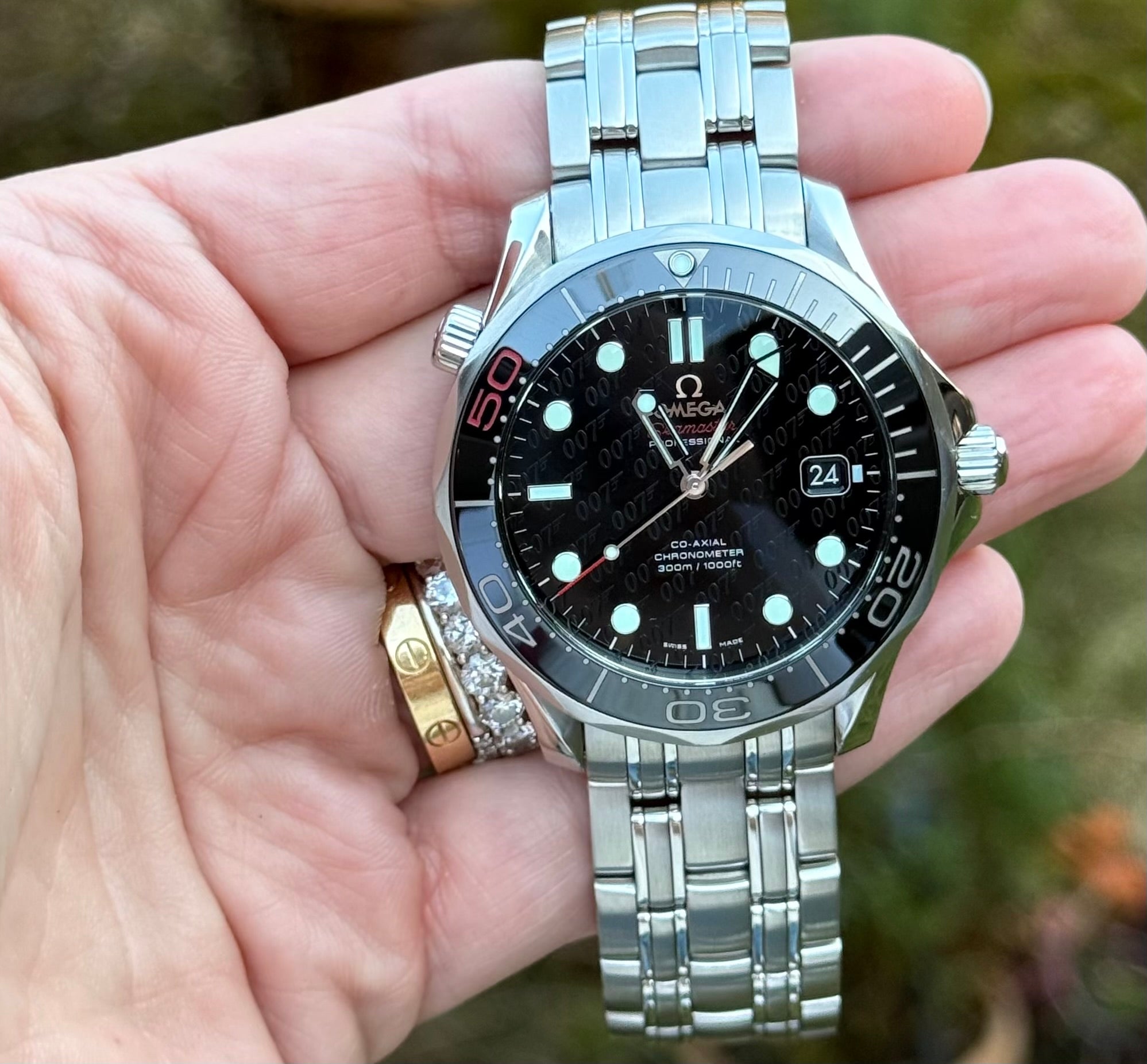 Omega Seamaster Diver 300 M 212.30.41.20.01.005 (James Bond) - James Bond 007 limited Edition Fullset