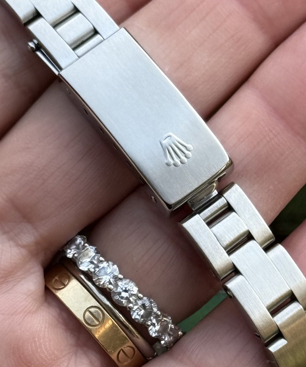 Rolex Oyster Perpetual 76080 (Arabic Dial) - Lady Fullset Top Condition like new