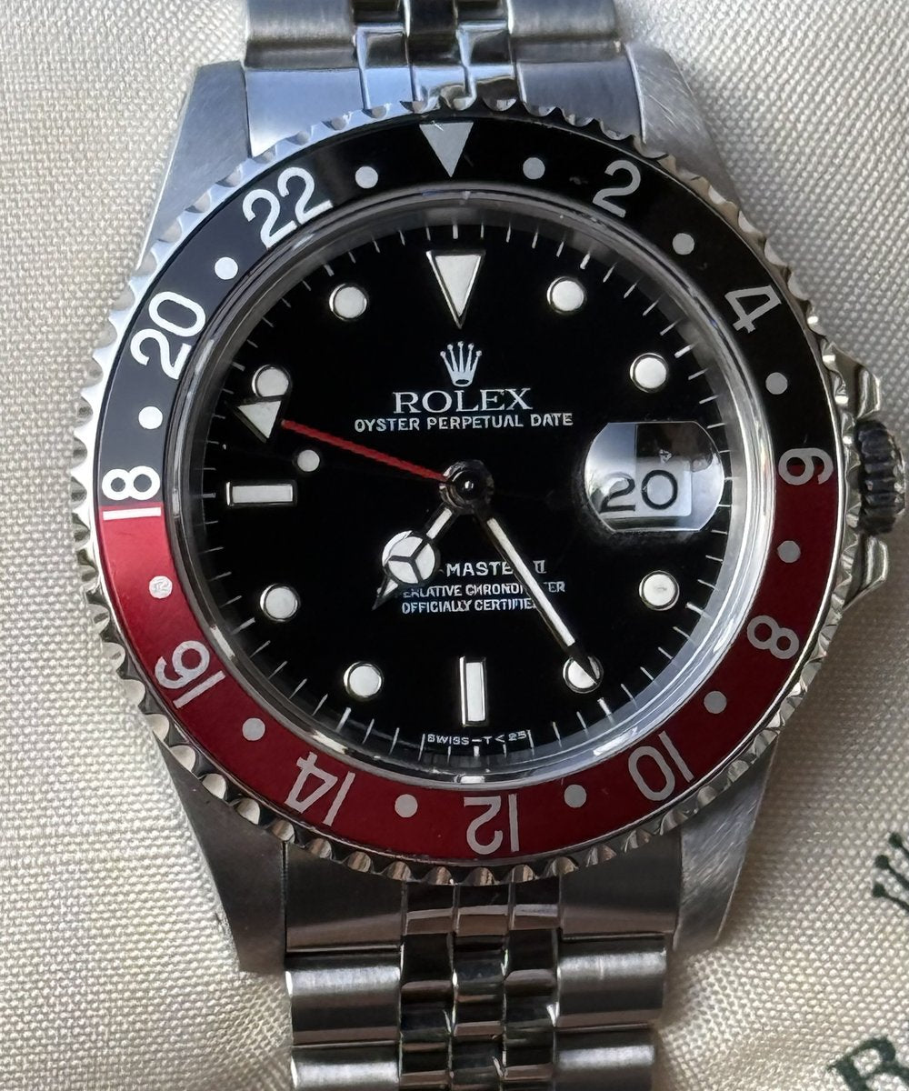 Rolex GMT-Master II 16710 - Jubilee Bracelet no stretch - fresh serviced
