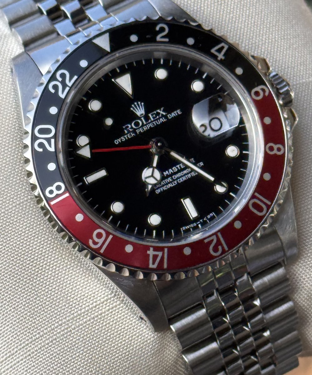 Rolex GMT-Master II 16710 - Jubilee Bracelet no stretch - fresh serviced