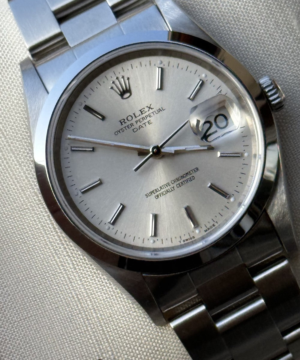 Rolex Oyster Perpetual - 15200 - 34 mm - Silber