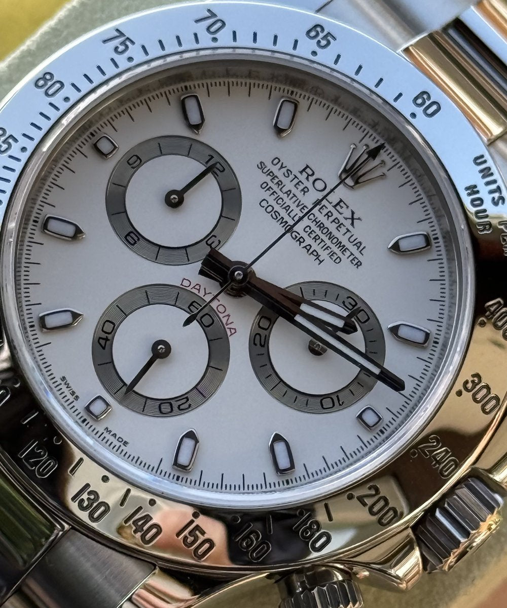 Rolex Daytona 116520 (Daytona (1988-2015)) - Excellent condition like new! Fullset - big clasp