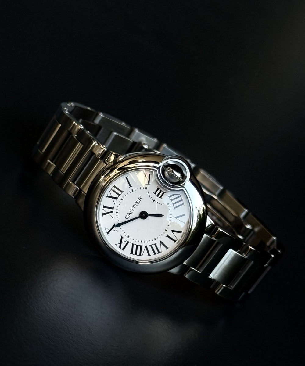Cartier Ballon Bleu - W69010Z4 - 28 mm - Silber