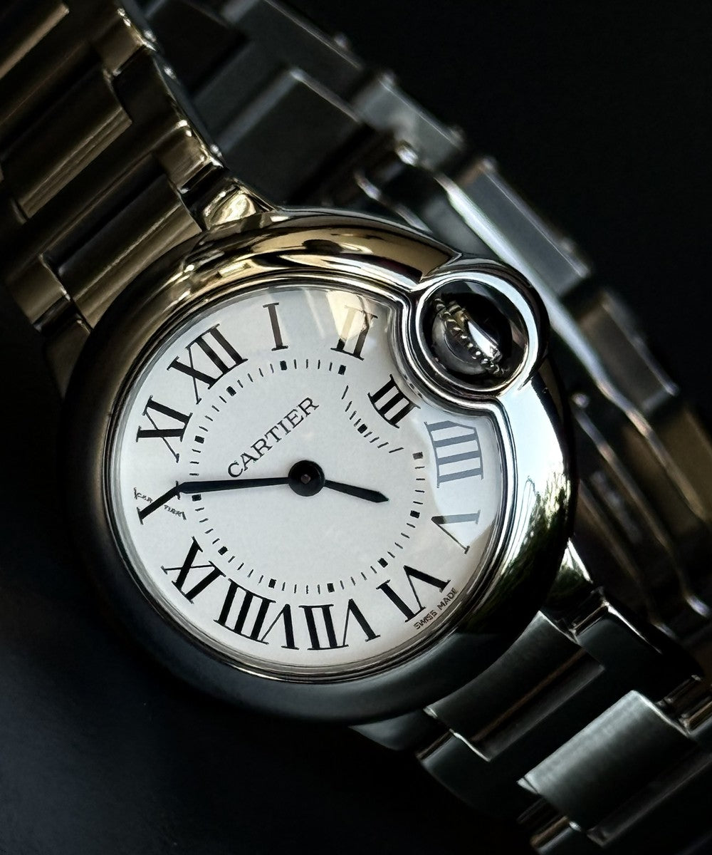 Cartier Ballon Bleu - W69010Z4 - 28 mm - Silber