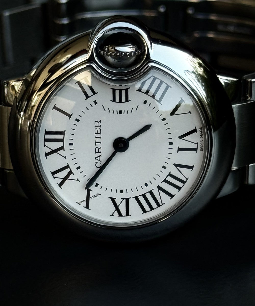 Cartier Ballon Bleu - W69010Z4 - 28 mm - Silber