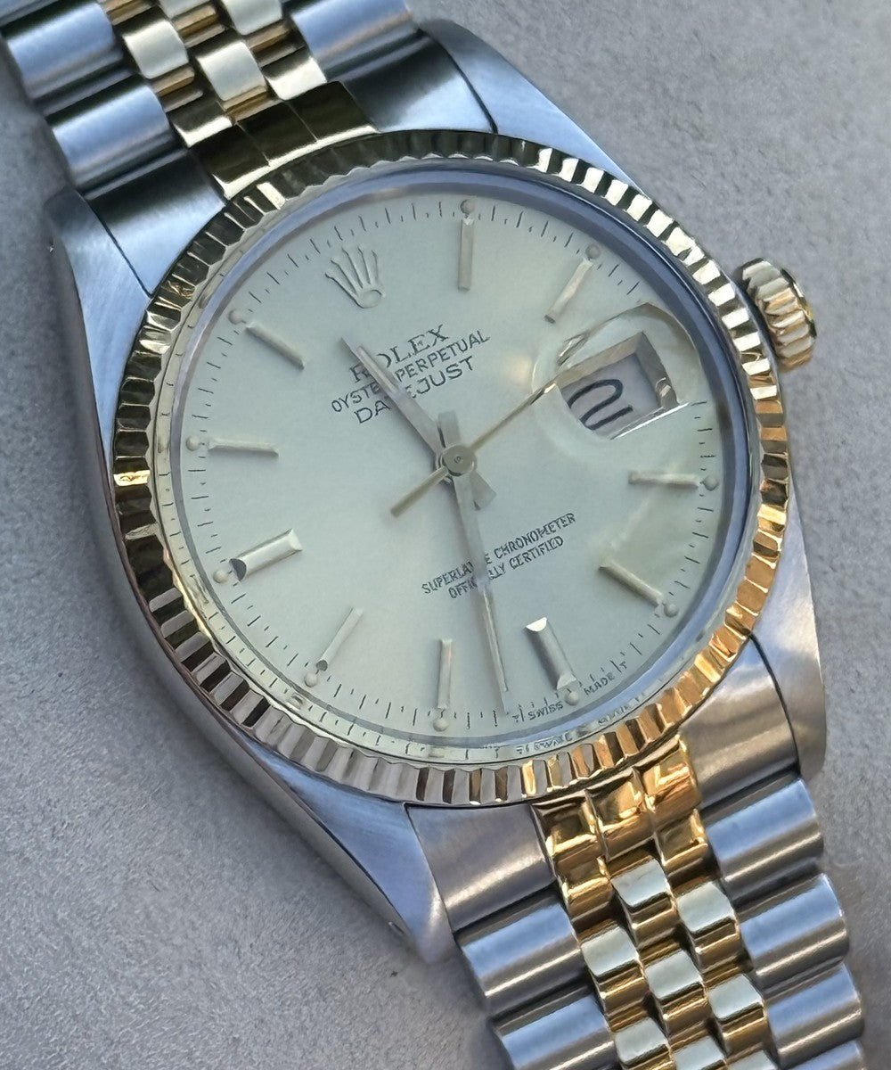 Rolex Datejust - 16013 - 36 mm - Champagnerfarben