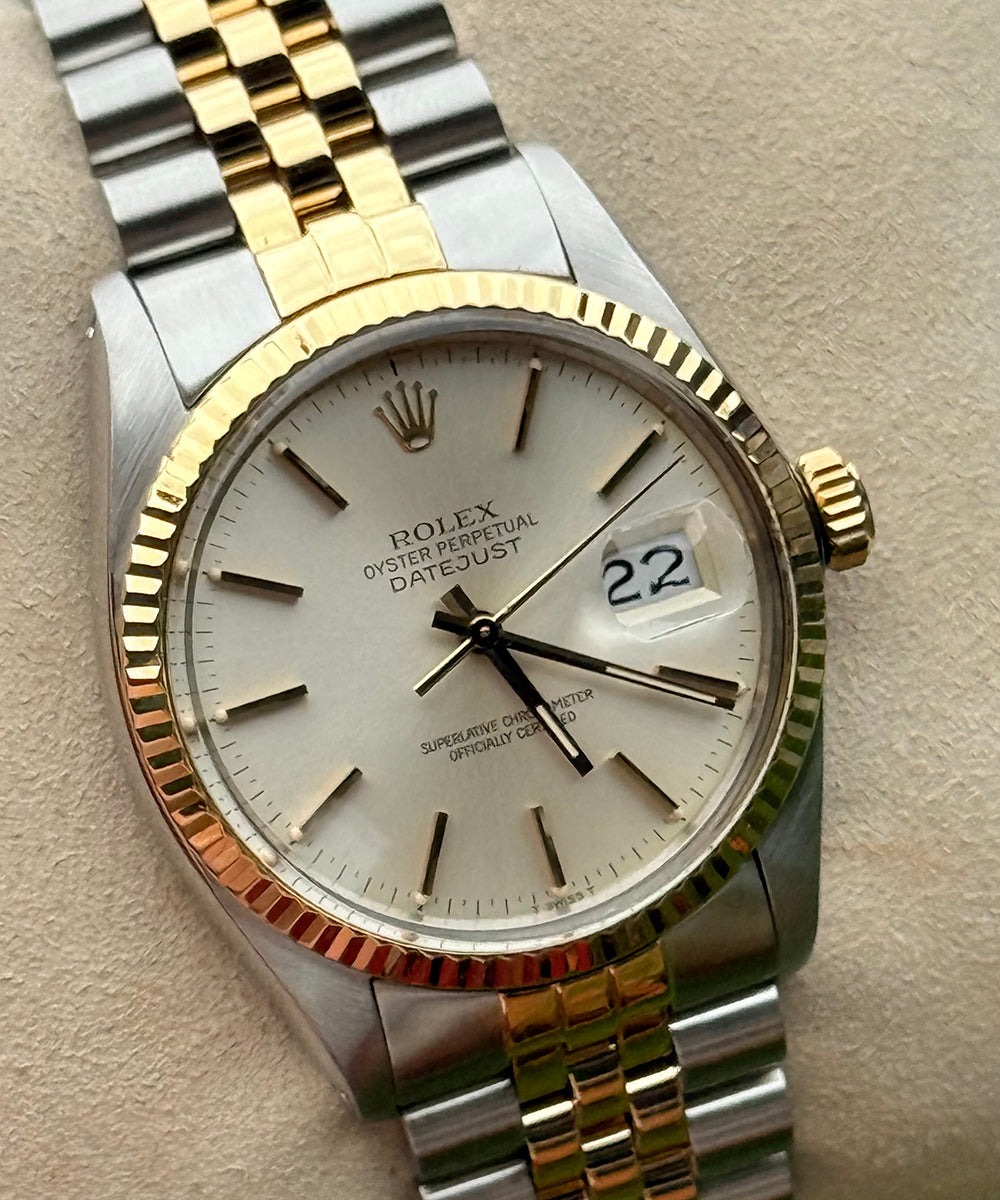 Rolex - Datejust 36 - 16013 - 36 mm - top condition no stretch serviced