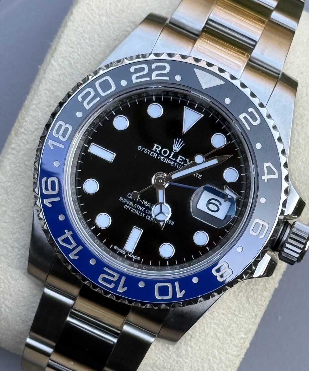 Rolex GMT-Master II 116710BLNR (Batman) - "Batman" Fullset LC100 Wempe incl. First buyers invoice