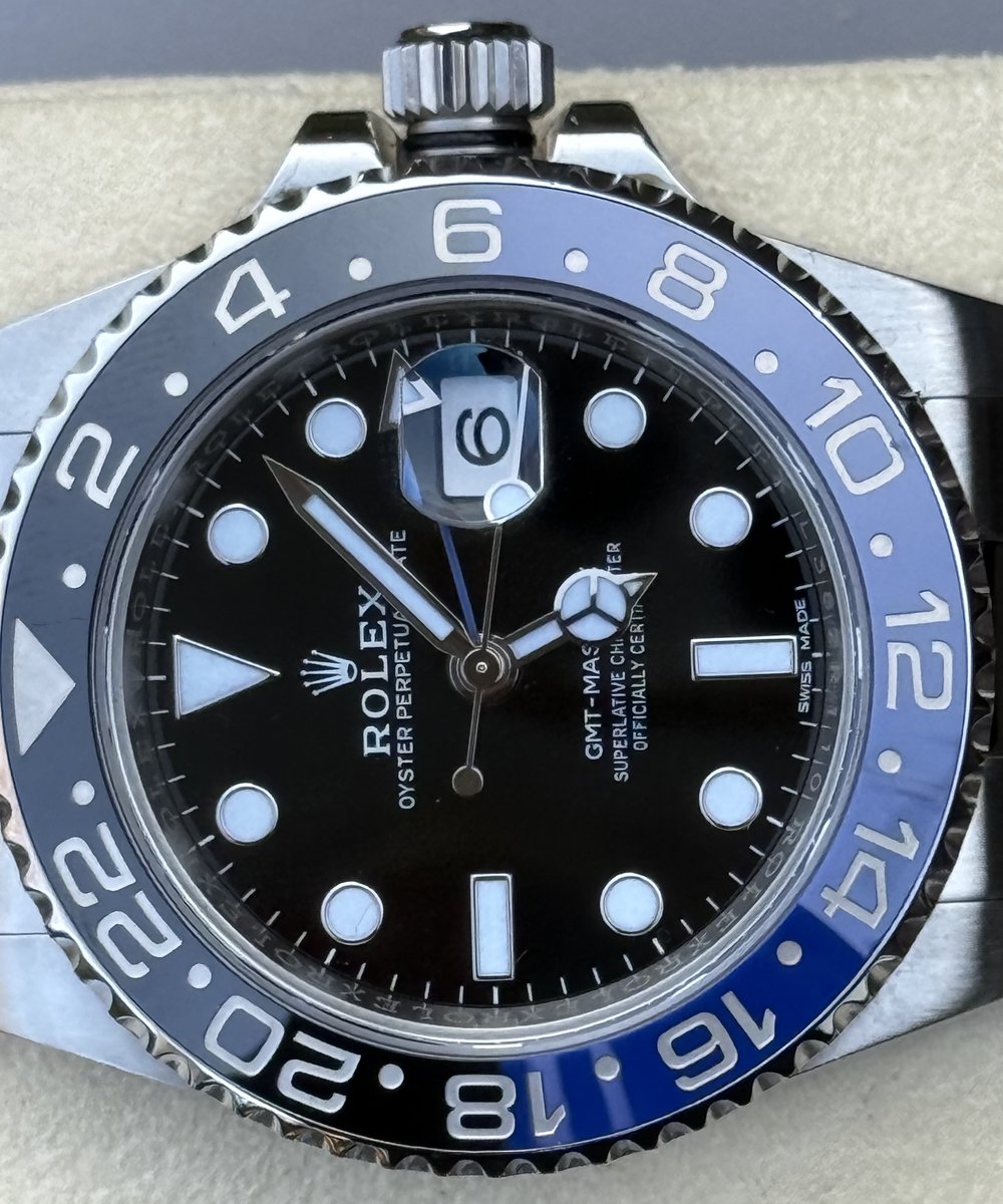 Rolex GMT-Master II 116710BLNR (Batman) - "Batman" Fullset LC100 Wempe incl. First buyers invoice