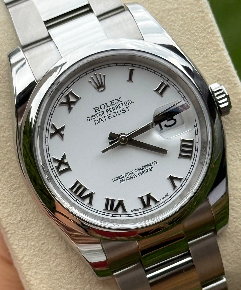 Rolex - Datejust 36 - 116200 (Datejust glatte Lünette) - 36 mm - top condition fullset