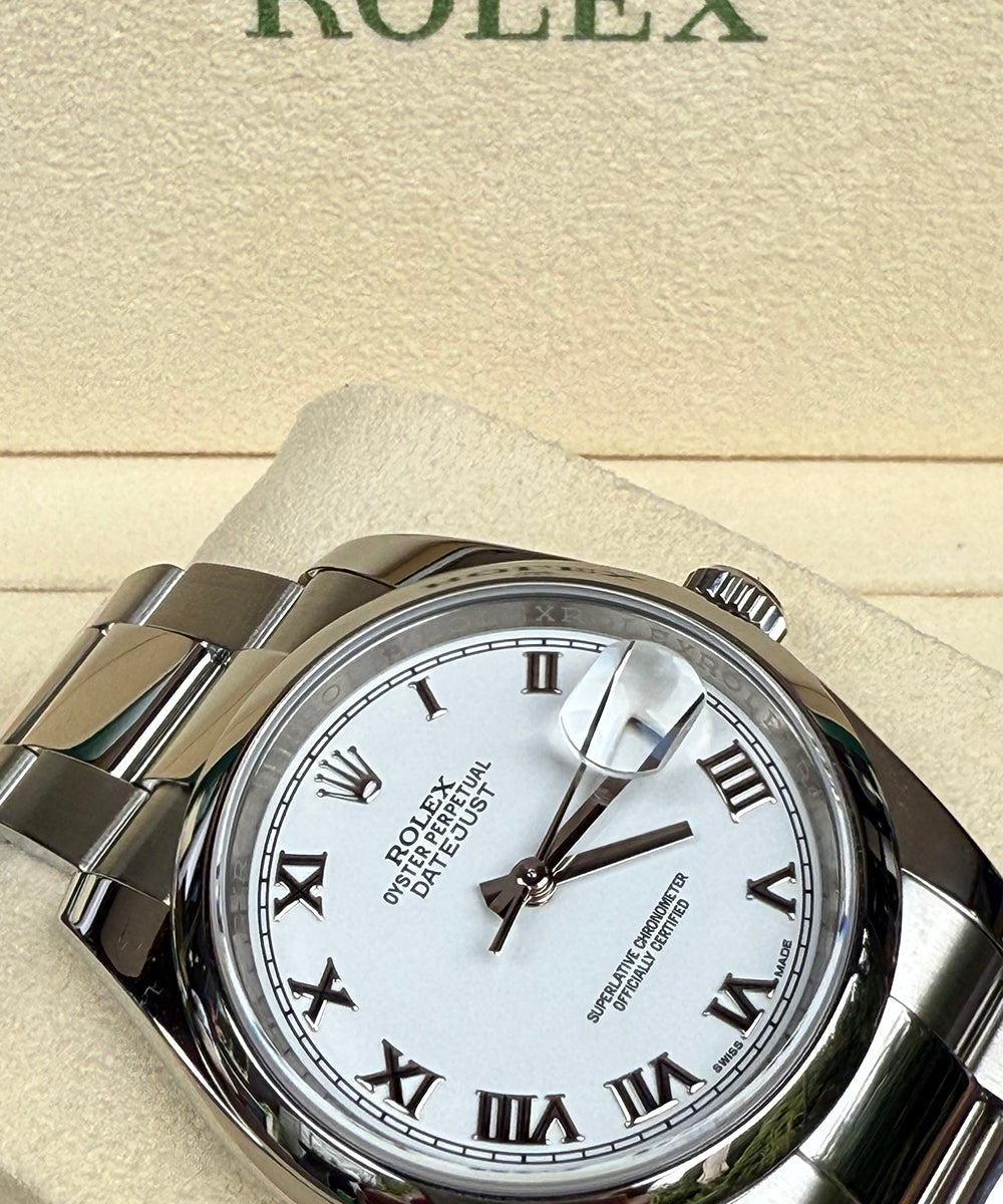Rolex - Datejust 36 - 116200 (Datejust glatte Lünette) - 36 mm - top condition fullset