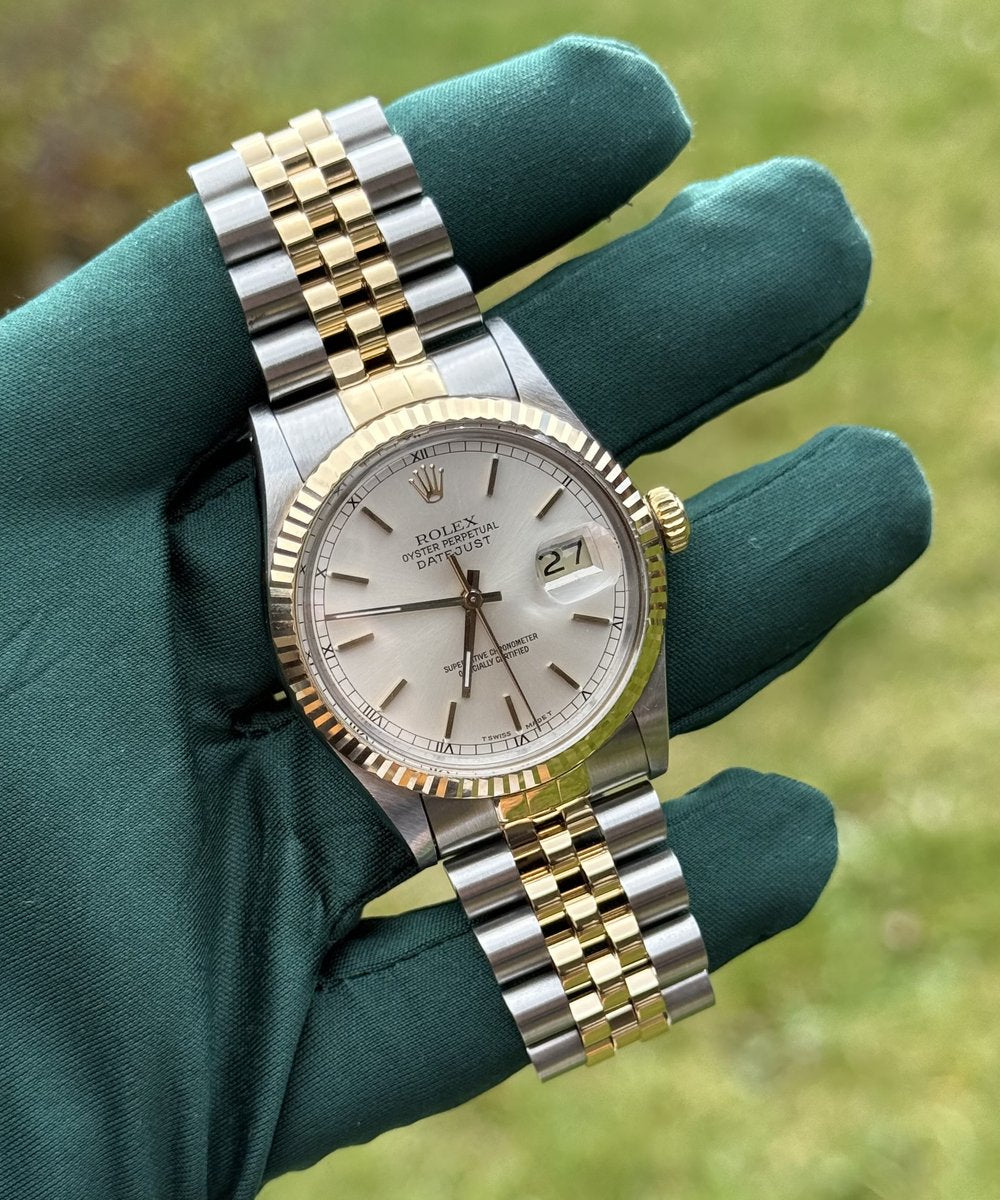 Rolex Datejust 36 16013 - Top Condition silver dial no stretch box and papers