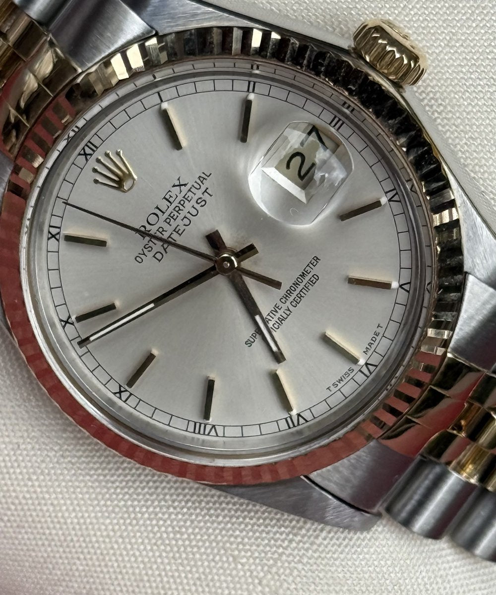 Rolex Datejust 36 16013 - Top Condition silver dial no stretch box and papers