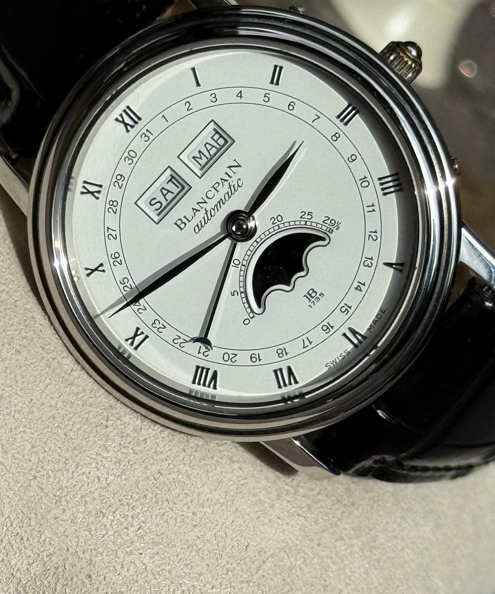Blancpain Villeret 6595 - Excellent condition classic stainless steel