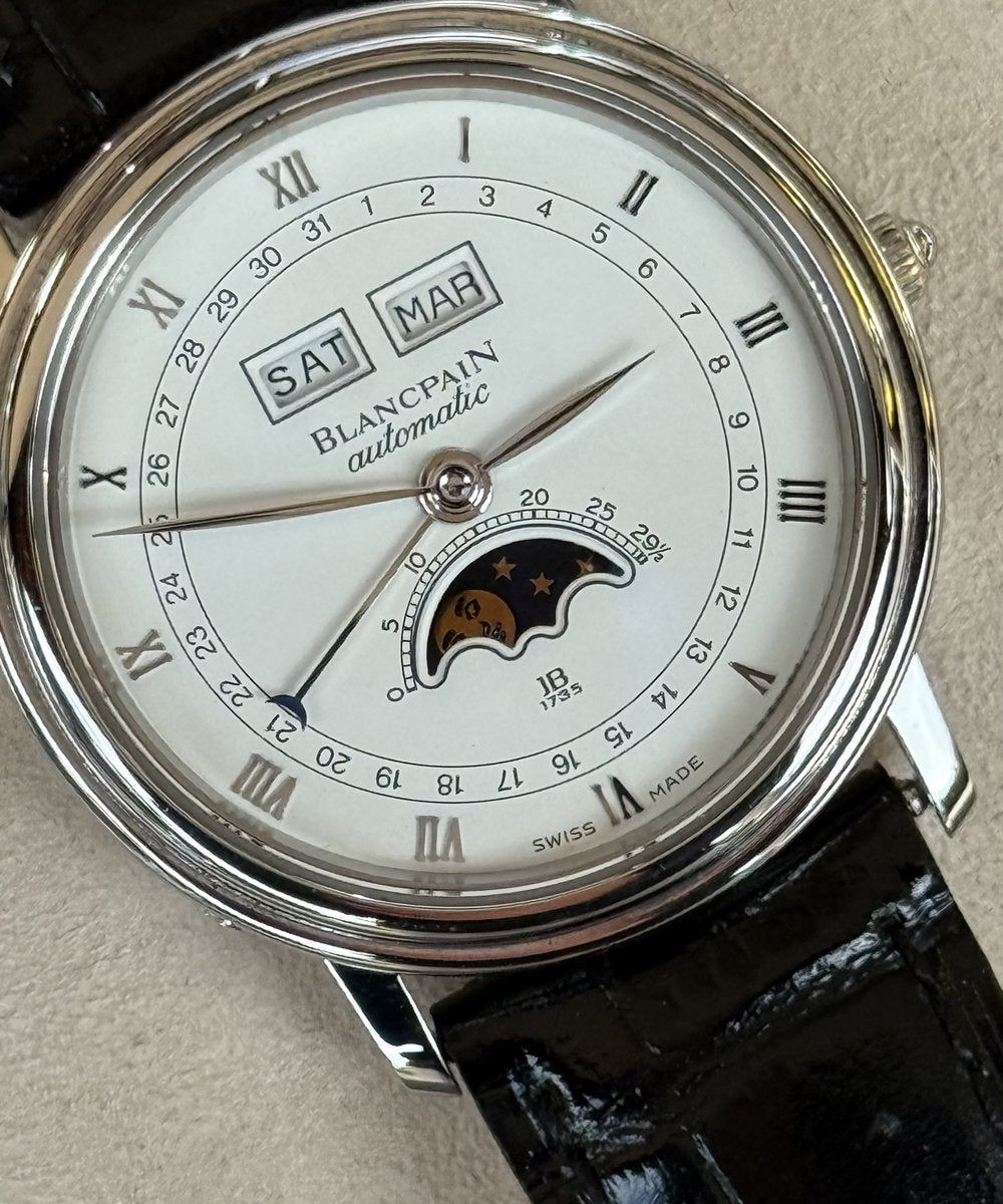 Blancpain Villeret 6595 - Excellent condition classic stainless steel