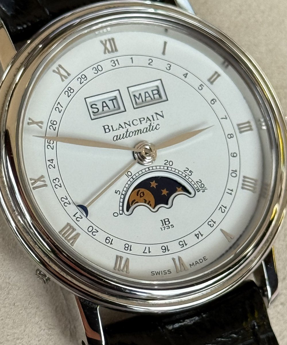 Blancpain Villeret 6595 - Excellent condition classic stainless steel