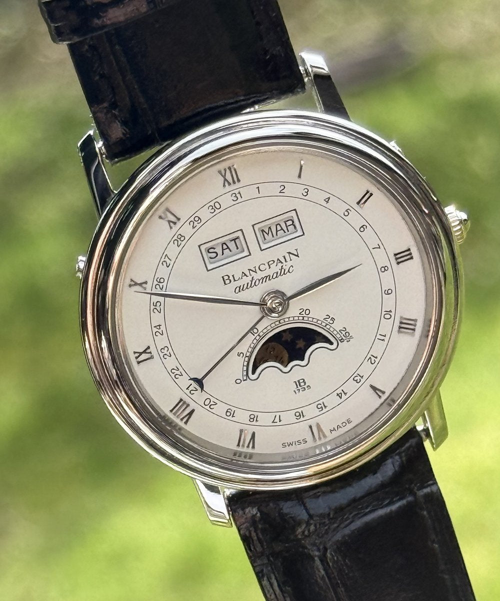 Blancpain Villeret 6595 - Excellent condition classic stainless steel